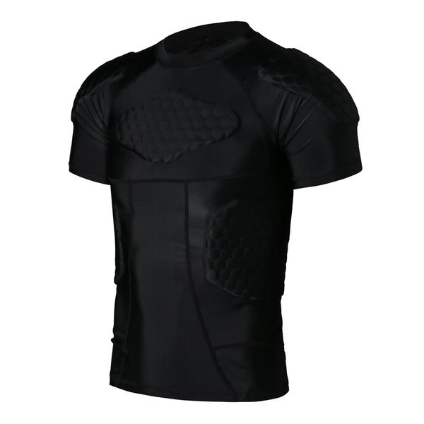 wholesale- sports body protector t-shirt honeycomb sponge sport pads sportswear armor for rugby basketball football
wholesale- sports body protector t-shirt honeycomb sponge sport pads sportswear armor for rugby basketball football