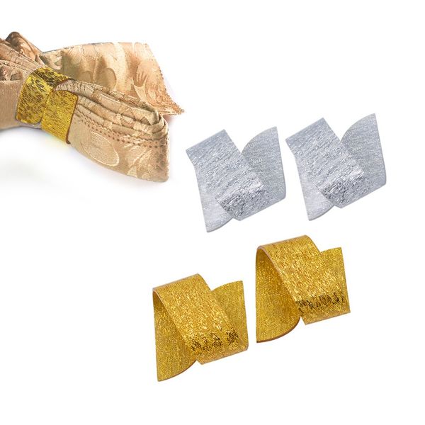 wholesale- 2pcs gold silver acrylic napkin rings irregular napkin holder for wedding l home accessories
wholesale- 2pcs gold silver acrylic napkin rings irregular napkin holder for wedding l home accessories