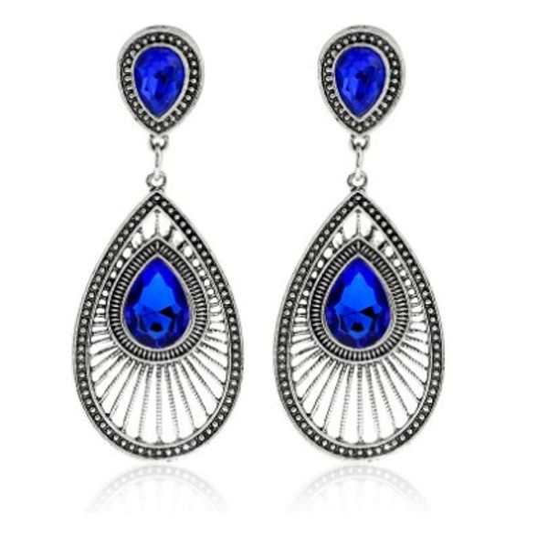 vintage womens drop earrings cut out waterdrop gemstone hook dangling earrings womens jewelry gifts for her, Silver
vintage womens drop earrings cut out waterdrop gemstone hook dangling earrings womens jewelry gifts for her, Silver