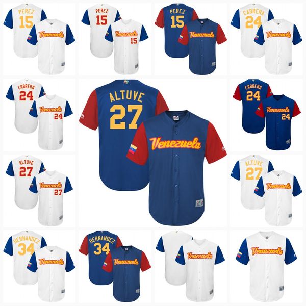 24 Miguel Cabrera 27 Jose Altuve Youth Venezuela 2017 World Baseball Classic Jersey 15 Salvador Perez 34 Felix Hernandez Baseball Jerseys
24 Miguel Cabrera 27 Jose Altuve Youth Venezuela 2017 World Baseball Classic Jersey 15 Salvador Perez 34 Felix Hernandez Baseball Jerseys