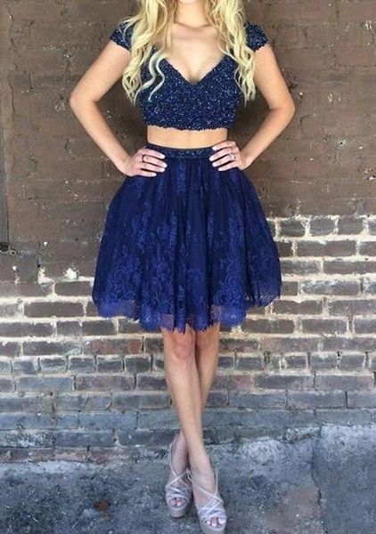 navy blue false two piece short homecoming dresses 2017 v neck cap sleeves lace sequins mini short cocktail dresses graduation wear, Blue;pink
navy blue false two piece short homecoming dresses 2017 v neck cap sleeves lace sequins mini short cocktail dresses graduation wear, Blue;pink