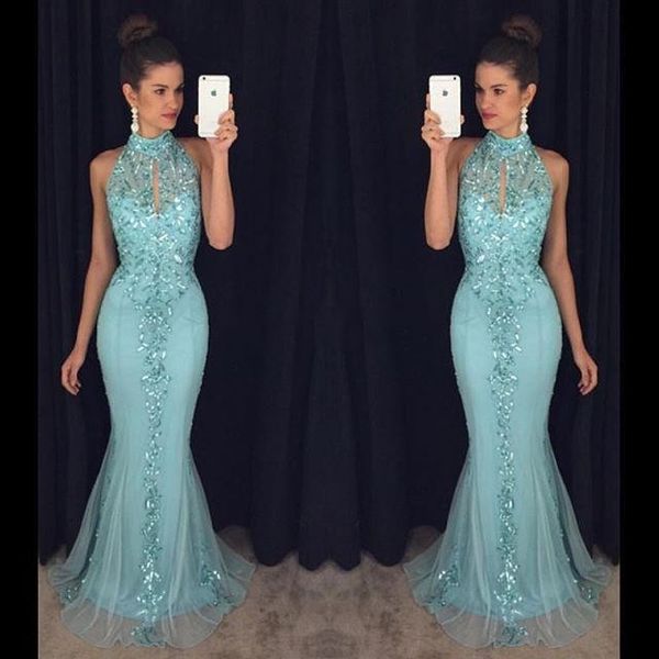 2019 sexy vestidos de baile русалка длинные платья выпускного вечера бисером холтер шеи без рукавов вечернее платье для женщин dtj, Black
2019 sexy vestidos de baile русалка длинные платья выпускного вечера бисером холтер шеи без рукавов вечернее платье для женщин dtj, Black