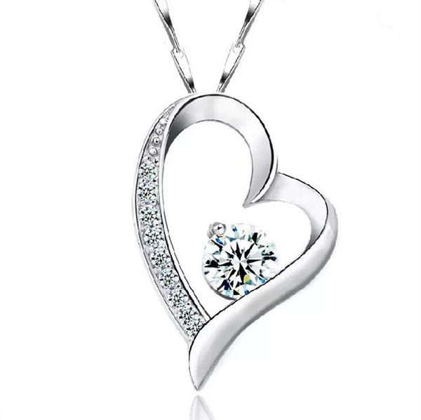 2017 hot sales 925 Sterling Silver Crystal Romantic Love Heart Necklace Crystal Romantic Love Heart Pendant Fashion Jewelry
2017 hot sales 925 Sterling Silver Crystal Romantic Love Heart Necklace Crystal Romantic Love Heart Pendant Fashion Jewelry