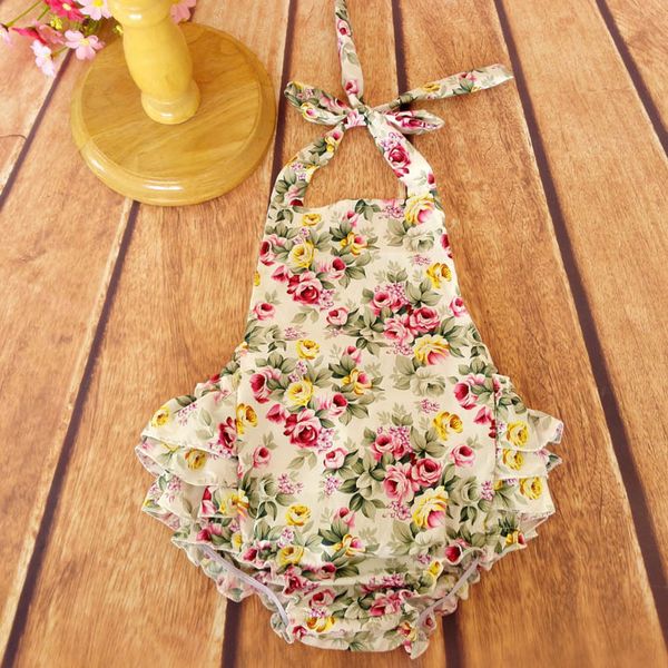 everweekend baby girls floral ruffles rompers candy color vintage korea summer clothing western fashion lovely toddler rompers, Blue
everweekend baby girls floral ruffles rompers candy color vintage korea summer clothing western fashion lovely toddler rompers, Blue