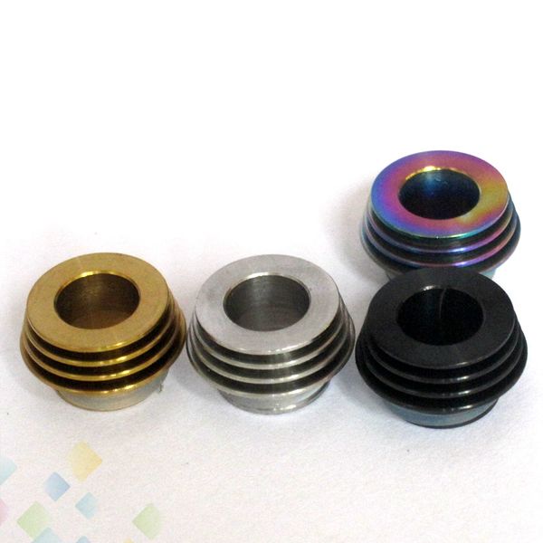 810 to 510 Drip Tip Adapter for TFV8 TFV12 810 Atomizer Tank Connecter Adaptor E Cigarette Stainless Steel Material DHL Free
810 to 510 Drip Tip Adapter for TFV8 TFV12 810 Atomizer Tank Connecter Adaptor E Cigarette Stainless Steel Material DHL Free