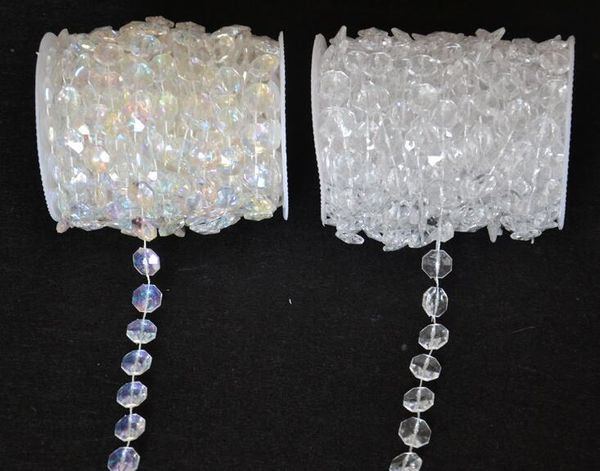 Wholesale-30 Meters Diamond Crystal Acrylic Beads Roll Hanging Garland Strand Wedding Birthday Christmas Decor DIY Curtain WT052
Wholesale-30 Meters Diamond Crystal Acrylic Beads Roll Hanging Garland Strand Wedding Birthday Christmas Decor DIY Curtain WT052