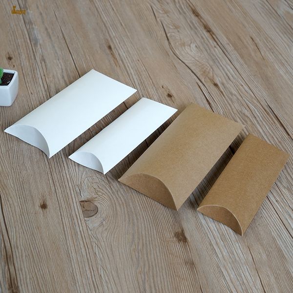 2018 new tubetes 50pcs/lot kraft pillow paper box 18.5x7.8x3cm/21cmx10cmx4cm jewelry box/gift packaging/ ring/earing/necklace storage boxes
2018 new tubetes 50pcs/lot kraft pillow paper box 18.5x7.8x3cm/21cmx10cmx4cm jewelry box/gift packaging/ ring/earing/necklace storage boxes