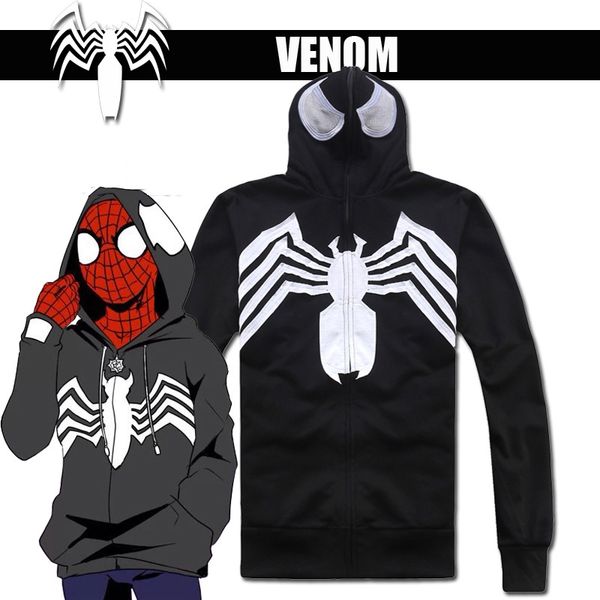 wholesale- hero catcher cotton venom hoodie black hoodie venom jacket black jacket with hood
wholesale- hero catcher cotton venom hoodie black hoodie venom jacket black jacket with hood