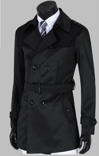 the new men's autumn/winter in europe and the cultivate one's morality personality double-breasted epaulettes trench coat /m-2xl, Black
the new men's autumn/winter in europe and the cultivate one's morality personality double-breasted epaulettes trench coat /m-2xl, Black