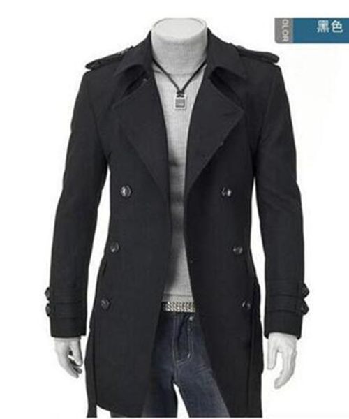 han edition british man winter in europe and the fine woolen cloth high-grade windbreaker big yards with a coat / m-3xl, Black
han edition british man winter in europe and the fine woolen cloth high-grade windbreaker big yards with a coat / m-3xl, Black