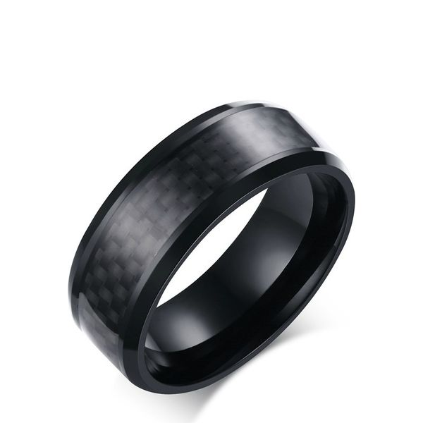 meaeguet trendy men jewelry stainless steel rings black carbon fiber inlaid engagement wedding men's rings fashion band,8mm r-152, Silver
meaeguet trendy men jewelry stainless steel rings black carbon fiber inlaid engagement wedding men's rings fashion band,8mm r-152, Silver