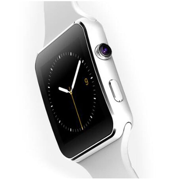 E6 Smart Watch X6 Bluetooth Smartwatch Curved Screen With Alarm Clock Camera Support SIM TF Card Facebook Twitter Relogios Smart
E6 Smart Watch X6 Bluetooth Smartwatch Curved Screen With Alarm Clock Camera Support SIM TF Card Facebook Twitter Relogios Smart
