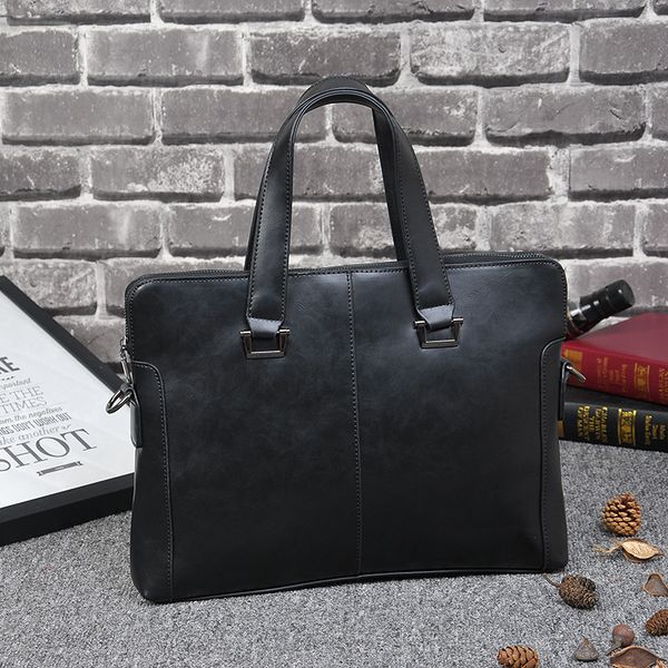 new arrival fashion laptote bag genuine leather briefcase business shoulder bag man cross body messenger bags black brown
new arrival fashion laptote bag genuine leather briefcase business shoulder bag man cross body messenger bags black brown