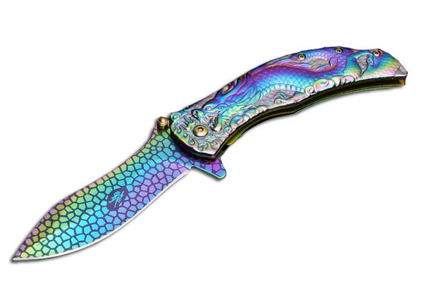 Tactical Knife 2 Style Browning B063 Pocket Knives China Dragon Design Assisted Opening Knife Survival Camping Knife Gift B209L
Tactical Knife 2 Style Browning B063 Pocket Knives China Dragon Design Assisted Opening Knife Survival Camping Knife Gift B209L