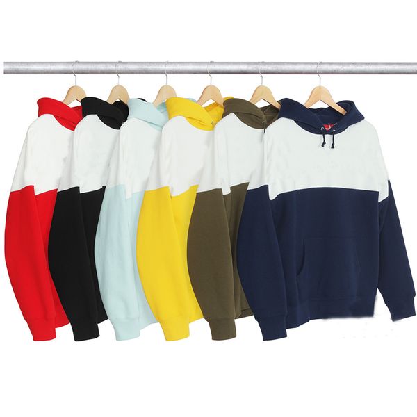 17FW S Blocked Hooded Sweatshirt Fashion Men Women Big Logo Hoodies Top Quality Patchwork Sports Hoodies HFYTWY004
17FW S Blocked Hooded Sweatshirt Fashion Men Women Big Logo Hoodies Top Quality Patchwork Sports Hoodies HFYTWY004