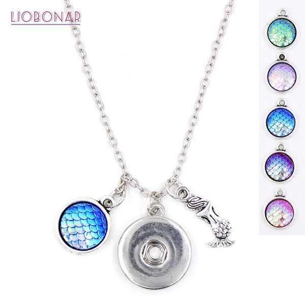 new arrival wholesale mermaid jewelry necklace mermaid scale snap pendant necklace fit interchangeable button diy jewelry bijoux collier, Silver
new arrival wholesale mermaid jewelry necklace mermaid scale snap pendant necklace fit interchangeable button diy jewelry bijoux collier, Silver