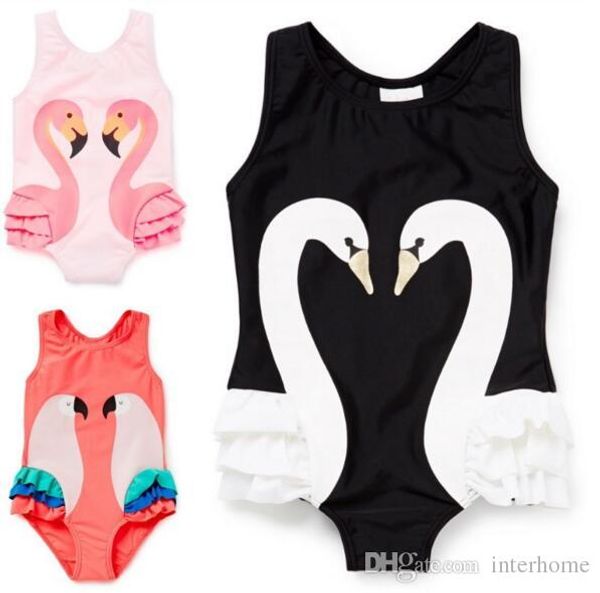 ins swimwear flamingo swan bikini girls one-pieces swimsuit cartoon bathing suit kids lovely parrot flamingo ruffled kids baby clothing h73, Black
ins swimwear flamingo swan bikini girls one-pieces swimsuit cartoon bathing suit kids lovely parrot flamingo ruffled kids baby clothing h73, Black