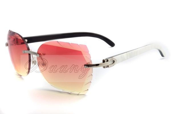 2019 new natural mixed horn frameless glasses, the name can be engraved on the lens, 8300817 custom sunglasses, size: 58-18-140mm sunglasses, White;black
2019 new natural mixed horn frameless glasses, the name can be engraved on the lens, 8300817 custom sunglasses, size: 58-18-140mm sunglasses, White;black