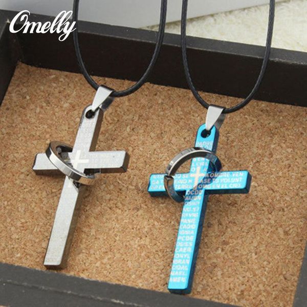 Уникальный дизайн Christ Jesus Cross Подвеска Ожерелья Шарм с кожаной цепочкой Креста Ювелирные изделия Оптовая Низкая цена 2 цвета
Уникальный дизайн Christ Jesus Cross Подвеска Ожерелья Шарм с кожаной цепочкой Креста Ювелирные изделия Оптовая Низкая цена 2 цвета