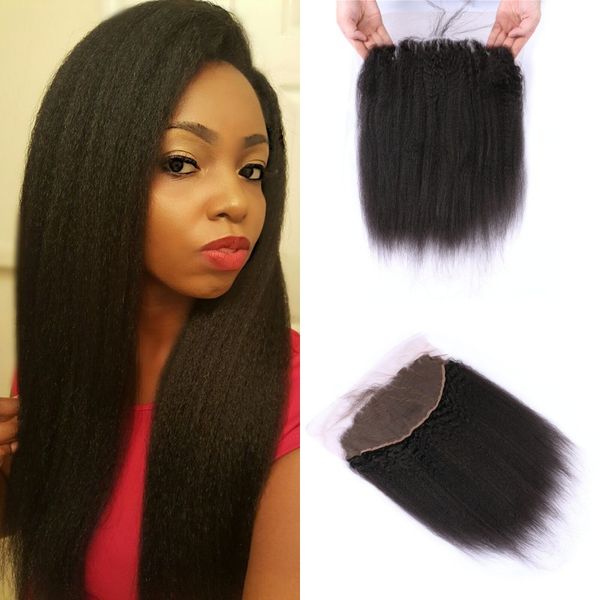 13x6 lace frontal with bleached knots kinky straight 100 unprocessed mongolian hair lace frontal fdshine hair, Black;brown
13x6 lace frontal with bleached knots kinky straight 100 unprocessed mongolian hair lace frontal fdshine hair, Black;brown