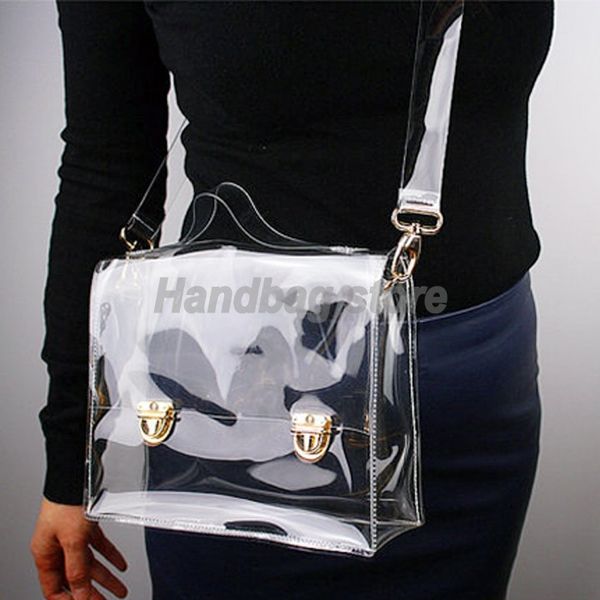 wholesale- new fashion pvc transparent bag clear handbag tote shoulder bag cross bag
wholesale- new fashion pvc transparent bag clear handbag tote shoulder bag cross bag