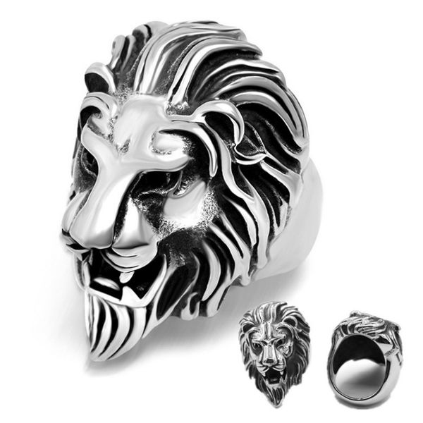 fashion jewelry metal lion men stainless steel ring size us 8-11 gifts punk rings men women hip hop ring, Silver
fashion jewelry metal lion men stainless steel ring size us 8-11 gifts punk rings men women hip hop ring, Silver