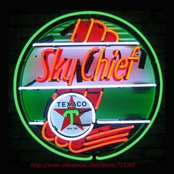 wholesale- texaco sky chief neon sign neon bulbs real glass tube handcrafted neon bulbs decorative commercial recreation room windows 24x24
wholesale- texaco sky chief neon sign neon bulbs real glass tube handcrafted neon bulbs decorative commercial recreation room windows 24x24