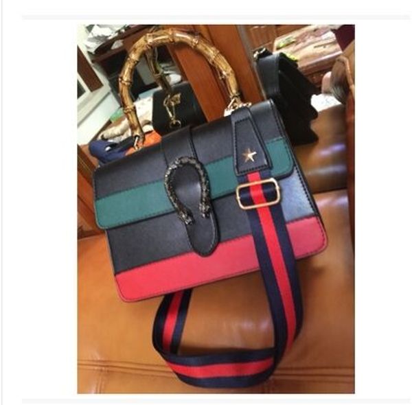 

women bag2017 ladies leather luxury handbags women famous brands bags designer shoulder crossbody Bamboo handle sling sac a main