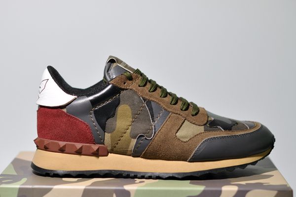 2017 Fashion genuine leather women men shoes Designer luxury brand valentineing trainers camouflage unisex sneakers casual shoes size 36-44
2017 Fashion genuine leather women men shoes Designer luxury brand valentineing trainers camouflage unisex sneakers casual shoes size 36-44