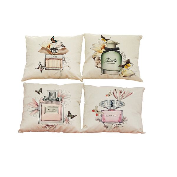 Perfume Bottle Pattern Linen Cushion Cover Home Office Sofa Square Pillow Case Decorative Cushion Covers Pillowcases Without Insert(18*18)
Perfume Bottle Pattern Linen Cushion Cover Home Office Sofa Square Pillow Case Decorative Cushion Covers Pillowcases Without Insert(18*18)