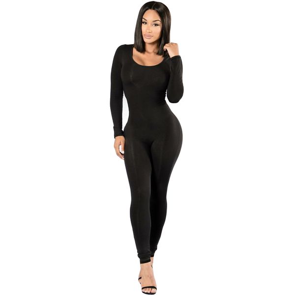 wholesale- rompers womens jumpsuit new 2016 winter long sleeve full length black o-neck club black bodycon jumpsuits and overalls, Black;white
wholesale- rompers womens jumpsuit new 2016 winter long sleeve full length black o-neck club black bodycon jumpsuits and overalls, Black;white