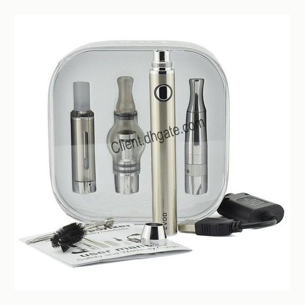 Evod 4 in 1 Battery Starter Kit 4in1 Multiple Vaporizer Vape Pen EVOD Battery 1100/900/650mah Free DHLshipment
Evod 4 in 1 Battery Starter Kit 4in1 Multiple Vaporizer Vape Pen EVOD Battery 1100/900/650mah Free DHLshipment