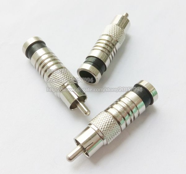 rg6 rca male compression adapter connectors for cctv cable video audio cable wire/10pcs
rg6 rca male compression adapter connectors for cctv cable video audio cable wire/10pcs