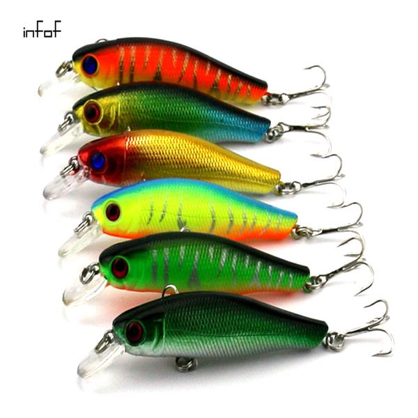 infof 10 pieces/lot 8.5cm/3.35in 8.9g/0.314oz sea rock fishing lures bass jig minnow baits crankbait hook
infof 10 pieces/lot 8.5cm/3.35in 8.9g/0.314oz sea rock fishing lures bass jig minnow baits crankbait hook