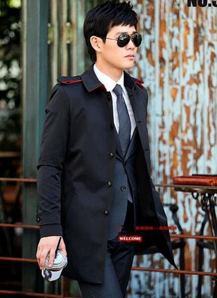 han edition joker business men in the spring and autumn the new style boutique single-breasted jacket cloth coat / s-3xl, Black
han edition joker business men in the spring and autumn the new style boutique single-breasted jacket cloth coat / s-3xl, Black
