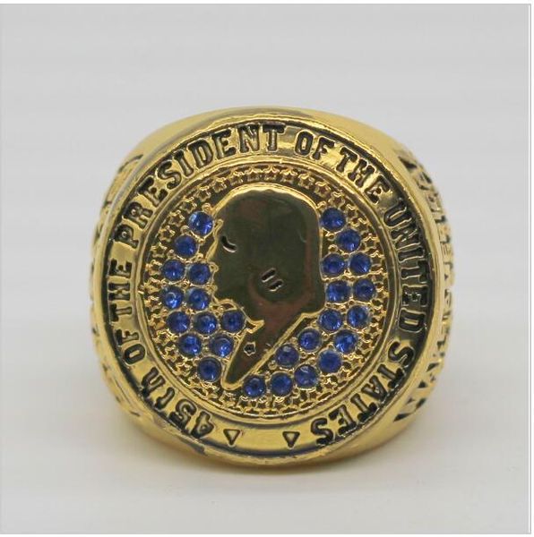 New Fashion Vintage Gold Plated 2016 45th Of The President Of The United States Trump Championship Rings Replica MAKE AMERICA GREAT AGAIN US
New Fashion Vintage Gold Plated 2016 45th Of The President Of The United States Trump Championship Rings Replica MAKE AMERICA GREAT AGAIN US