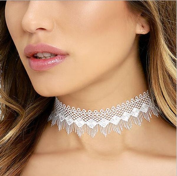 New de ign women lace chocker black white color brief hollow ta el chocker girl treet necklace 10pc
New de ign women lace chocker black white color brief hollow ta el chocker girl treet necklace 10pc