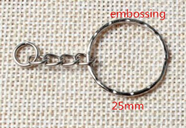 10000 pcs wholesale metal split keychain ring parts key chains with 25mm open jump ring and connector, Silver
10000 pcs wholesale metal split keychain ring parts key chains with 25mm open jump ring and connector, Silver