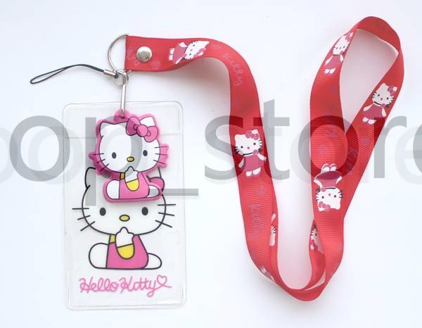 Wholesale ! Pink Hello Kitty Lanyard Neck Strap ID Card Badge / Mobile P Holder free shipping.
Wholesale ! Pink Hello Kitty Lanyard Neck Strap ID Card Badge / Mobile P Holder free shipping.