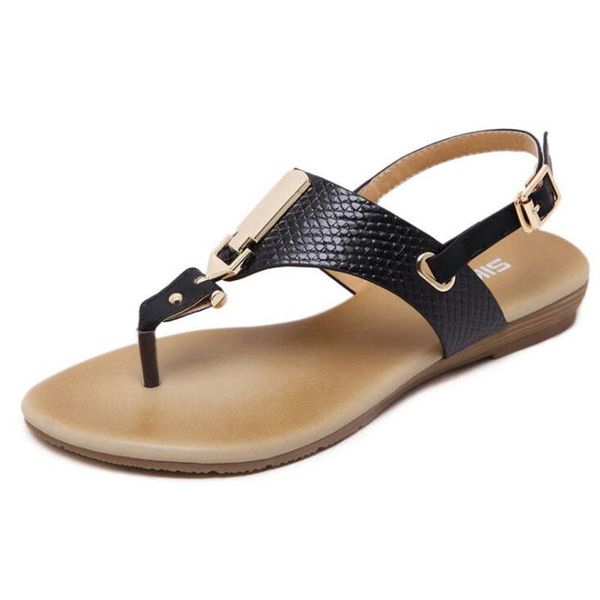 summer women sandals european female metal buckle shoes sandals women's flat sandals shoes women shoes bohemia flat shoe, Black
summer women sandals european female metal buckle shoes sandals women's flat sandals shoes women shoes bohemia flat shoe, Black