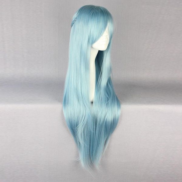 sao alo titania yuuki asuna water fairy long straight aqua blue cosplay full wig, Black;brown
sao alo titania yuuki asuna water fairy long straight aqua blue cosplay full wig, Black;brown