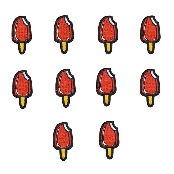 10pcs patches for clothing applique iron on patch iron-on ice cream embroidered patch sewing supplies accessories badge stickers on clothes, Black
10pcs patches for clothing applique iron on patch iron-on ice cream embroidered patch sewing supplies accessories badge stickers on clothes, Black
