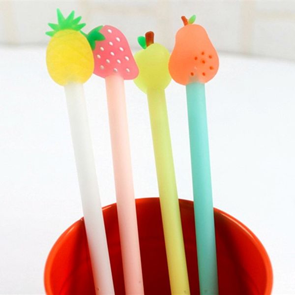 wholesale-z45 4x kawaii cute silicone fruit head gel pen writing signing pen stationery school supply kids student gift
wholesale-z45 4x kawaii cute silicone fruit head gel pen writing signing pen stationery school supply kids student gift