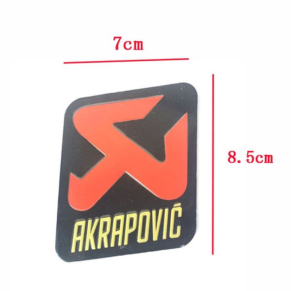 TKOSM 3 шт. / лот универсальный 70x85 мм алюминиевый 3D этикетки наклейки Akrapovic выхлопной
TKOSM 3 шт. / лот универсальный 70x85 мм алюминиевый 3D этикетки наклейки Akrapovic выхлопной