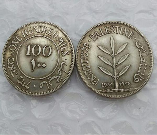 Израиль Палестина Британский мандат 100 Mils 1934 серебряная монета продвижение дешев
Израиль Палестина Британский мандат 100 Mils 1934 серебряная монета продвижение дешев