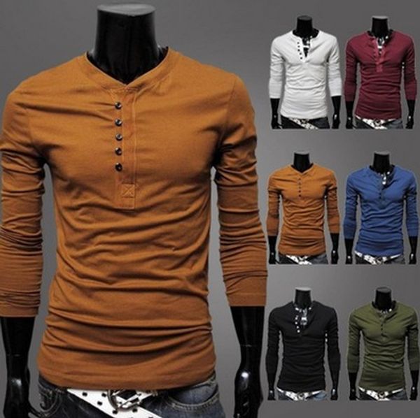 new sell man compression henley neck long sleeve casual male tee t-shirts blouse aaacse, White;black
new sell man compression henley neck long sleeve casual male tee t-shirts blouse aaacse, White;black