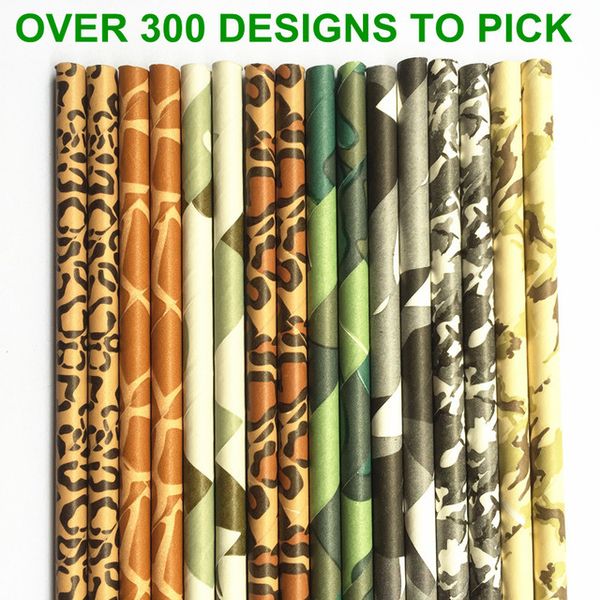 wholesale-dhl shipping 2000 pcs pick colors paper straws-colored animal print camo patterned party paper drinking straws birthday
wholesale-dhl shipping 2000 pcs pick colors paper straws-colored animal print camo patterned party paper drinking straws birthday