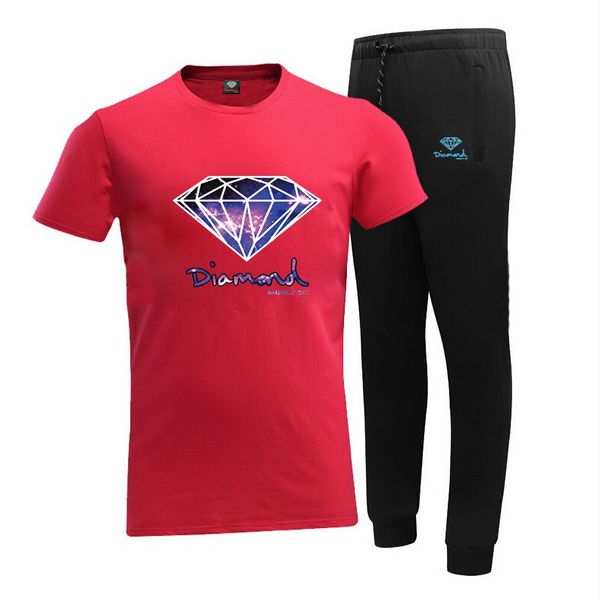 d730 s-5xl tracksuits men leisure diamond supply t-shirt and long pants suit o-neck elastic waist, Gray
d730 s-5xl tracksuits men leisure diamond supply t-shirt and long pants suit o-neck elastic waist, Gray