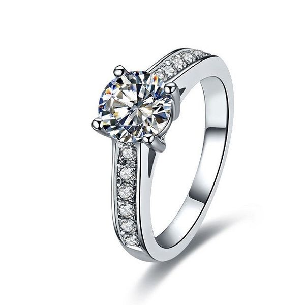 sterling silver 1ct brand engagement ring for women nscd simulated diamond 4 prongs setting 18k white gold plated anniversary rings female g, Slivery;golden
sterling silver 1ct brand engagement ring for women nscd simulated diamond 4 prongs setting 18k white gold plated anniversary rings female g, Slivery;golden
