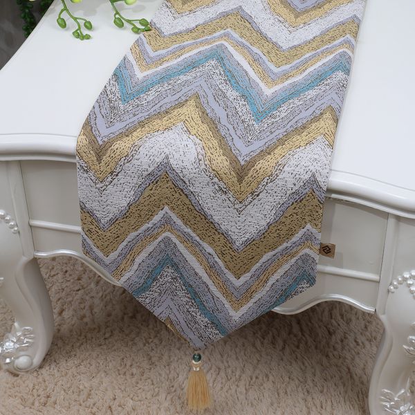 new ripples embossed jacquard rustic table runner modern simple coffee table cloth europe american style dining table protect mats 200x33
new ripples embossed jacquard rustic table runner modern simple coffee table cloth europe american style dining table protect mats 200x33